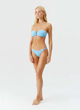 Bikini Melissa Odabash Alba V Bandeau Bikini Top Celeste Apoella