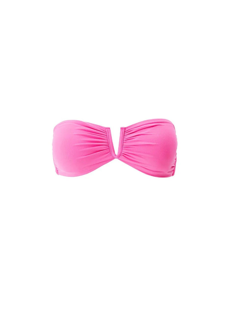 Bikini Melissa Odabash Alba V Bandeau Bikini Top Watermelon Apoella