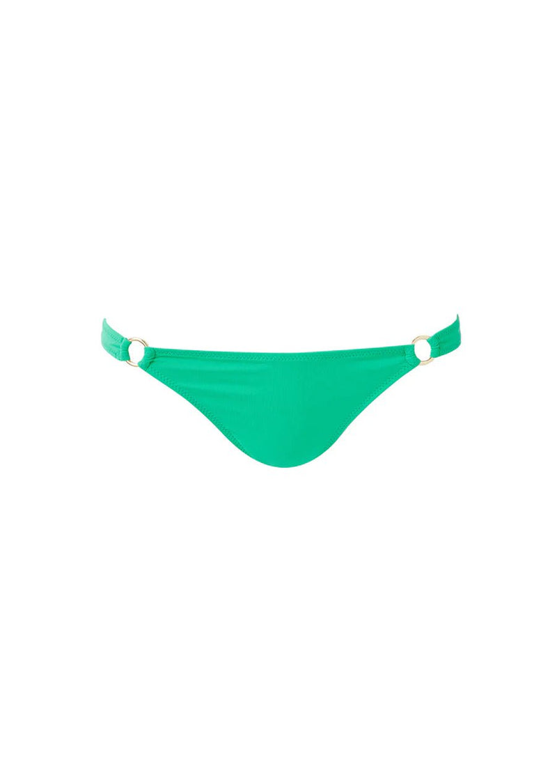 Bikini Melissa Odabash Caracas Ring Detail Bikini Bottom Green Apoella