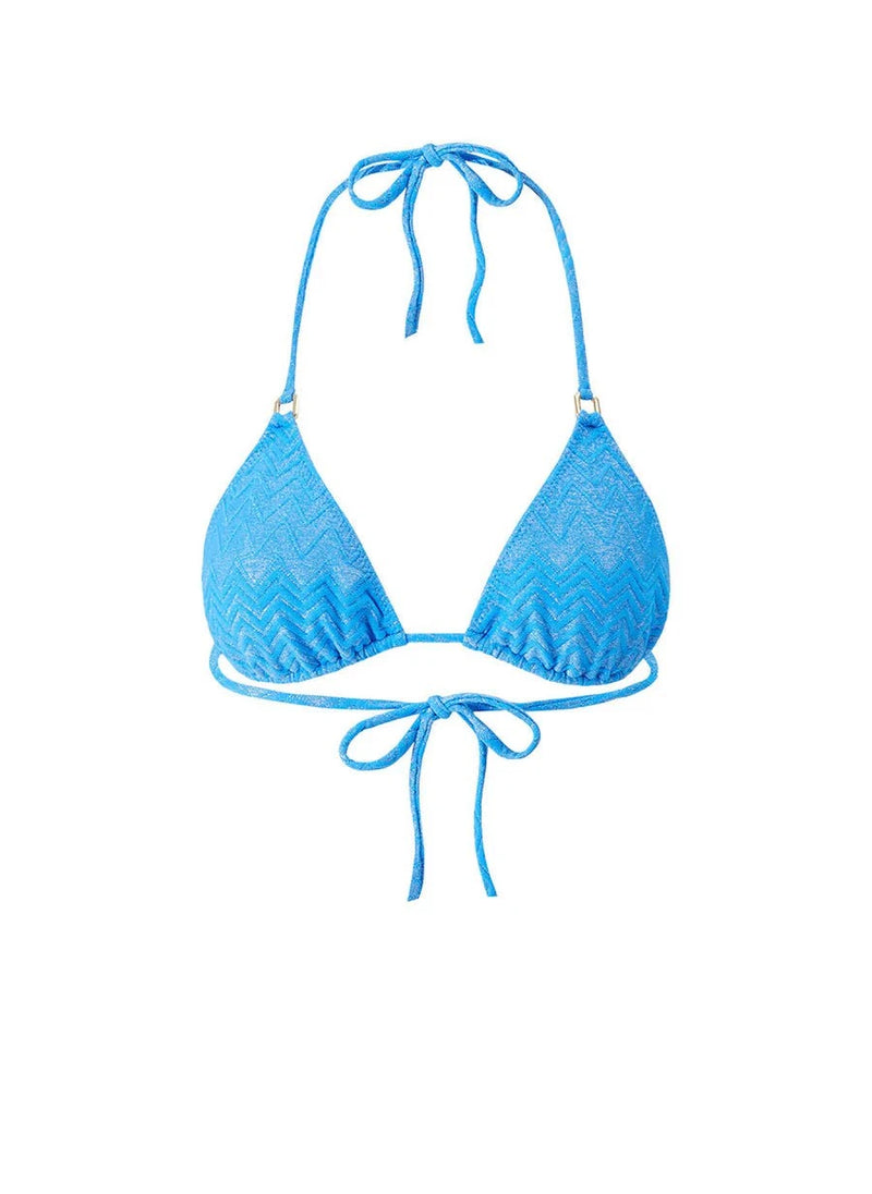 Bikini Melissa Odabash Maine Triangle Bikini Top Zigzag Ocean Apoella