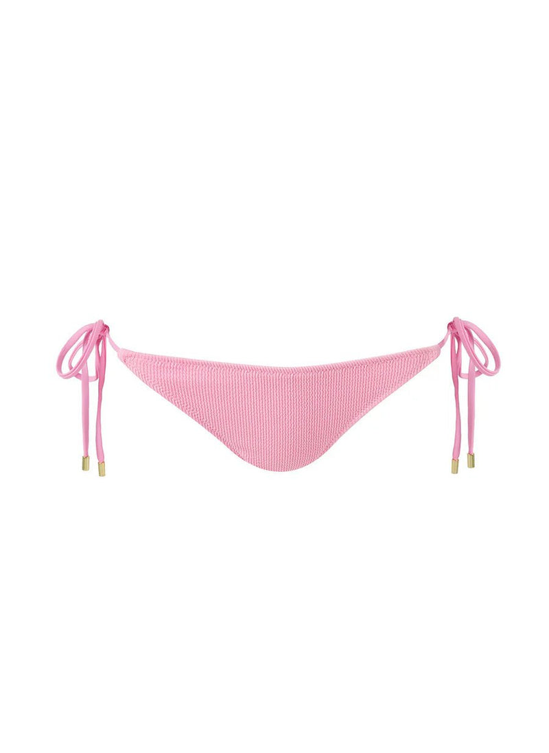 Bikini Melissa Odabash Melbourne Tie Side Bikini Bottom Pink Ridges Apoella