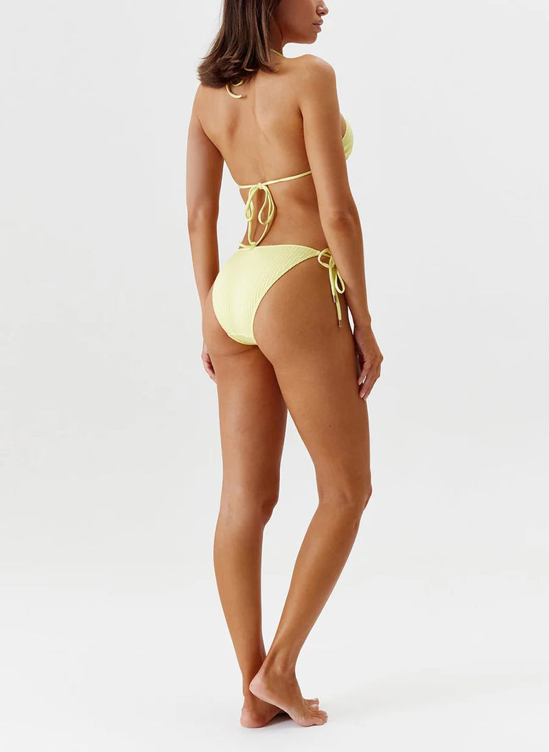 Bikini Melissa Odabash Miami Tie Side Bikini Bottom Sunray Ribbed Apoella