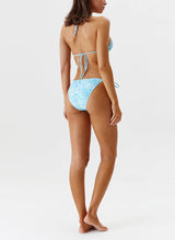 Bikini Melissa Odabash Miami Triangle Ring Detail Bikini Top Mirage Blue Apoella