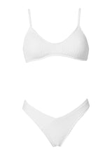 Bikini Stefania Frangista Astrid Athletic Bikini Curly White Apoella