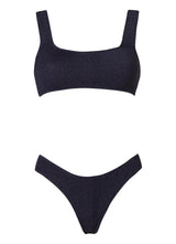 Bikini Stefania Frangista August Athletic Bikini Seersucker Blue Apoella