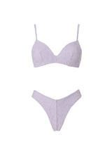 Bikini Stefania Frangista Cooper Cup Bikini Jacquard Purple Apoella