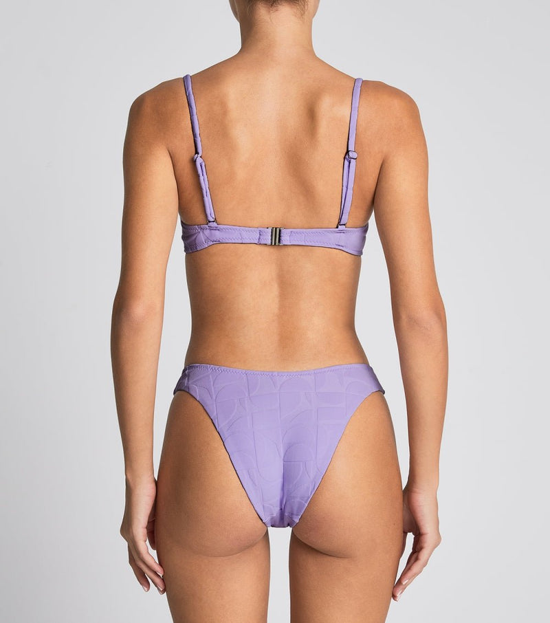 Bikini Stefania Frangista Prince Cup Bikini Jacquard Purple Apoella