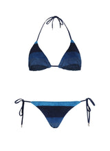 Bikini Zeus+Dione Threadra Bikini Blue Striped Apoella