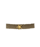 Bracelets Antonia Karra Starfish B Macrame Bracelet Taupe O/S Apoella