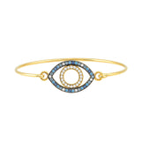 Bracelets Marianna Lemos Maia Bracelet Gold/Blue Fade Apoella