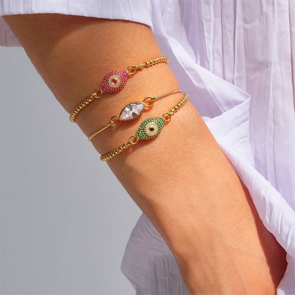 Bracelets Marianna Lemos Mini Gala Green Bracelet M/L O/S Apoella