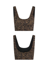 Bralette Varley Freesoft Cori Bralette Brown Contrast Cheetah Apoella