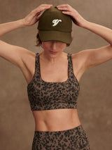Bralette Varley Freesoft Cori Bralette Brown Contrast Cheetah Apoella