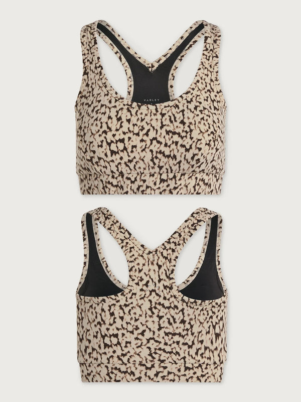 Bralette Varley Move Selma Bra Almond Leopard M / Almond Leopard Apoella