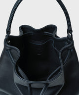 Bucket Bags Callista Crafts Bucket Bag Grained Leather Black O/S / Black Apoella