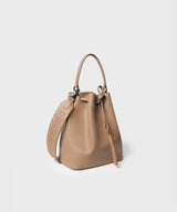 Bucket Bags Callista Crafts Bucket Bag Grained Leather Camel O/S Apoella