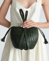 Bucket Bags Callista Crafts Woven Lea Bag Leather Orange O/S Apoella