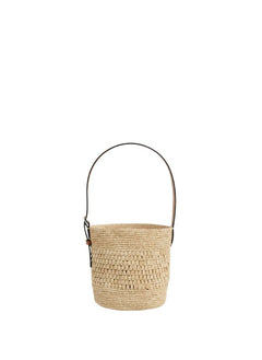 Bucket Bags Manebi Loto Basket Bag Natural V 8.8 O/S Apoella