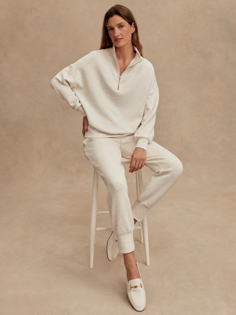 The Slim Pant 25 Ivory Marl