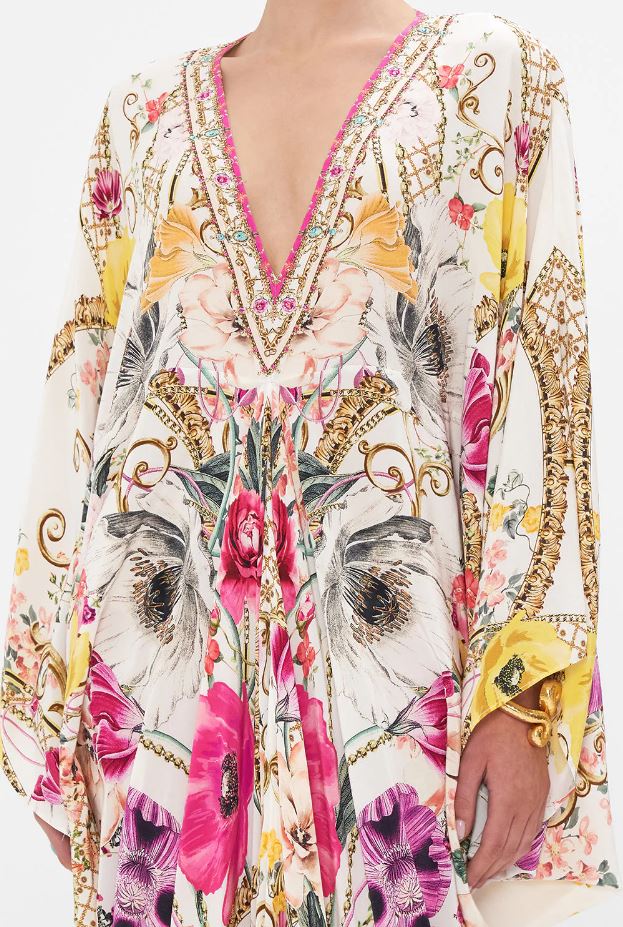 Caftans Camilla T-shape Long Kaftan Destiny Calling Color / O/S Apoella