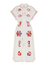 Caftans Carolina K Valerie Caftan Off White Apoella