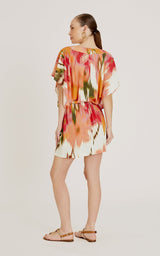 Caftans Lenny Niemeyer Mini Sleeves Beach Caftan Aral Apoella