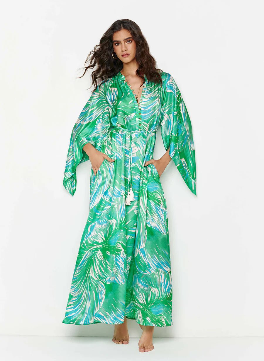 Belted caftan best sale