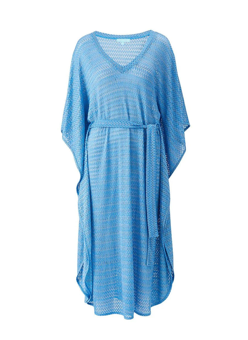 Caftans Melissa Odabash June Knit Caftan Ocean O/S / Ocean Apoella