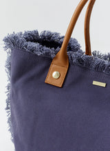 Cap Ferrat Canvas Tote Navy