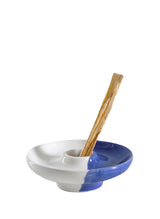 Ceramic Holder Aladastra Indigo Cresent Ceramic Holder O/S Apoella