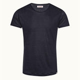 Clothing Orlebar Brown OB-T Linen T-shirt Navy / S Apoella