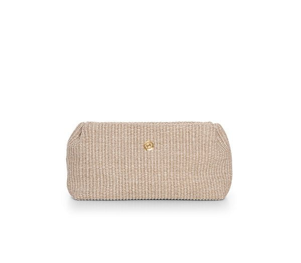 Clutch Apoella Aigina Straw Clutch Beige O/S / Beige Apoella