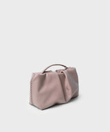 Clutch Callista Crafts Pleated Clutch Smooth Leather Latte O/S / Latte Apoella