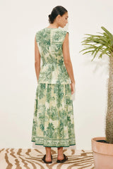 Dresses Alemais Sara Midi Dress Green 10UK / Green Apoella