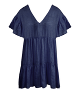 Dresses Apoella Aliki Short Sleeve Mini Dress Denim O/S / Denim Apoella