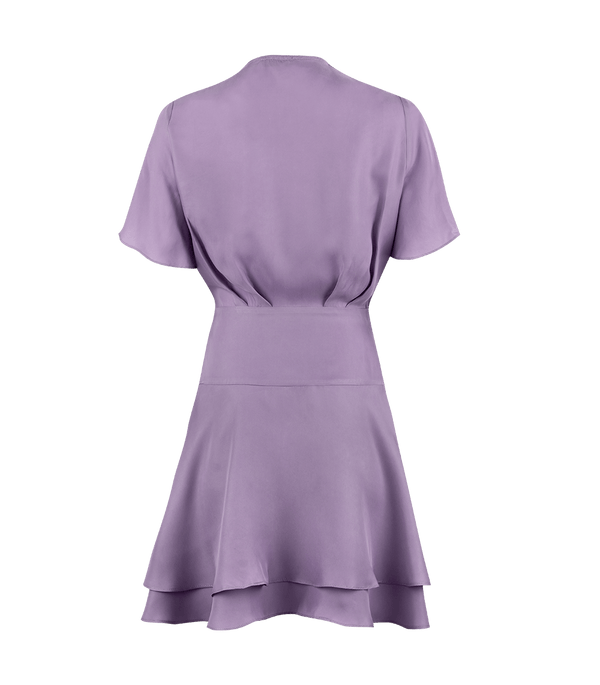 Dresses Apoella Amanda Short Wrap Dress Lavender Apoella