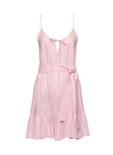 Dresses Apoella Ariadne Linen Strap Mini Frill Dress Pink Apoella