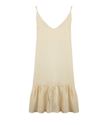 Dresses Apoella Ariadne Strap Short Frill Dress Cream Apoella