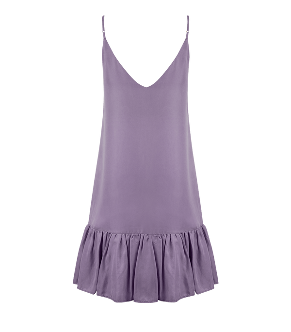 Dresses Apoella Ariadne Strap Short Frill Dress Lavender Apoella