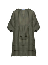 Dresses Apoella Cara Linen Mini Dress Khaki O/S / Khaki Apoella