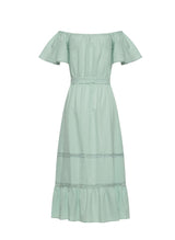 Dresses APOELLA Christianna Off Shoulder Long Dress Mint Apoella
