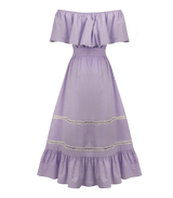Dresses Apoella Chrysanthi Poplin Off Shoulder Long Dress Apoella