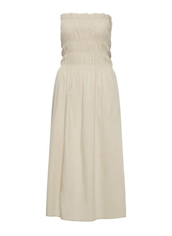 reiss beige dress Beige Tropical Print Button Front Maxi Dress - All Dresses main image 0