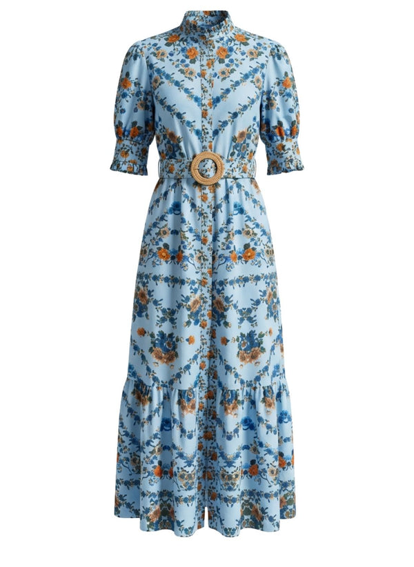green emerald velvet dress Jazella Cotton Maxi Dress