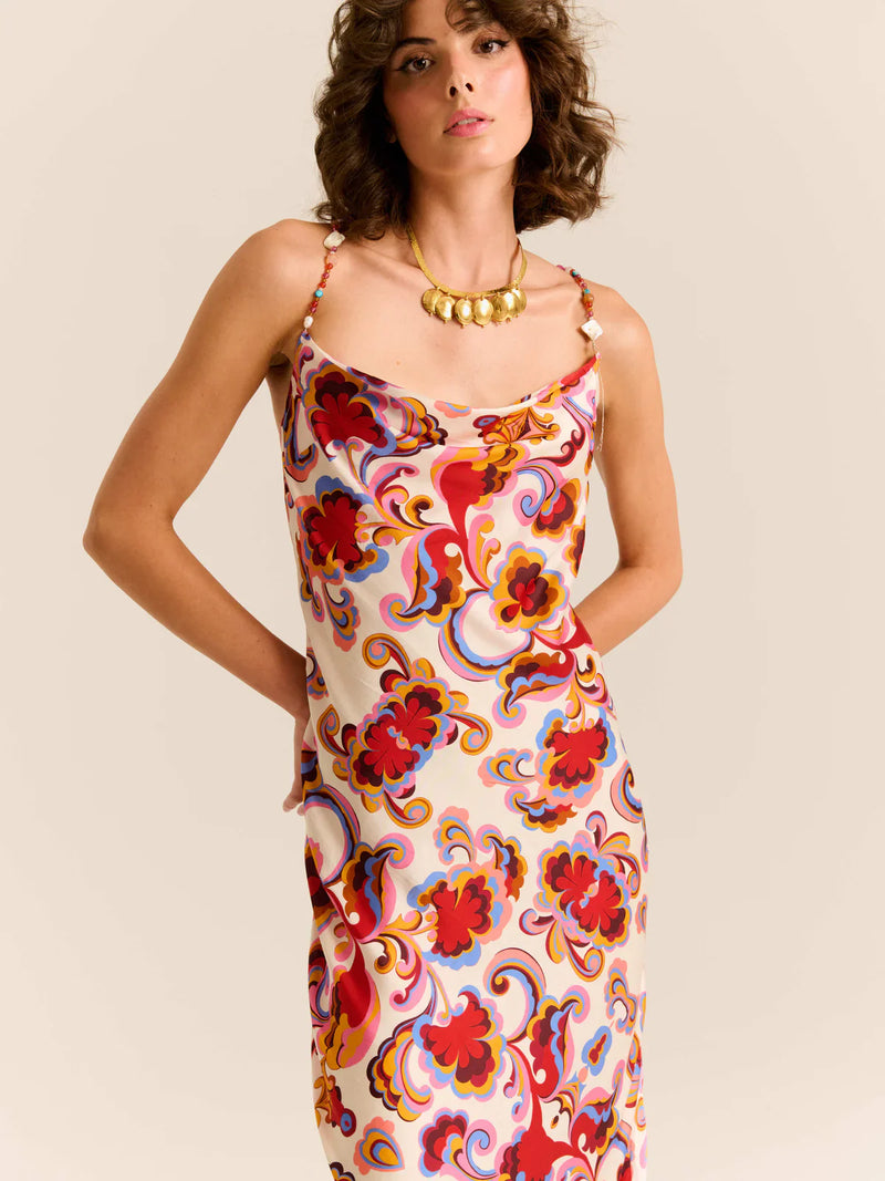 Slip Dress Paisley Floral – APOELLA