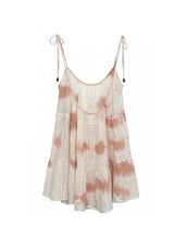Dresses Christian Zen Mirabella Mini Low Back Tie Dye Dress Off White/Powder Pink O/S / Color Apoella