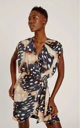 Dresses Lenny Niemeyer Mini Double-breasted Dress Pinwheel Apoella