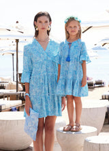 Dresses Marie Raxevsky V Neck Tunic Iris Apoella