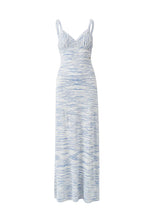 Dresses Melissa Odabash Colada Knit Long Dress Blue Apoella