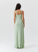 Dresses Melissa Odabash Colada Knit Long Dress Green Apoella